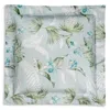 Dea Luxury Linens Canarie Printed Sateen Euro Sham In Foggy Dew