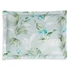Dea Luxury Linens Canarie Sateen Floral Print Standard Sham In Foggy Dew