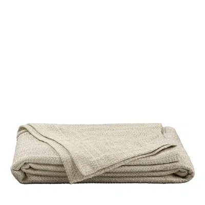 Dea Luxury Linens Dea Palm Beach Boucle Coverlet, King In Pearl Grey