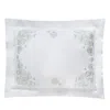 Dea Luxury Linens Dea Palm Beach Ibla Embroidered Sateen Standard Sham