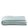 Dea Luxury Linens Dea Palm Beach Minerva Coverlet, Queen In Gray