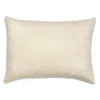 Dea Luxury Linens Dea Palm Beach Pelago Jacquard King Sham In White