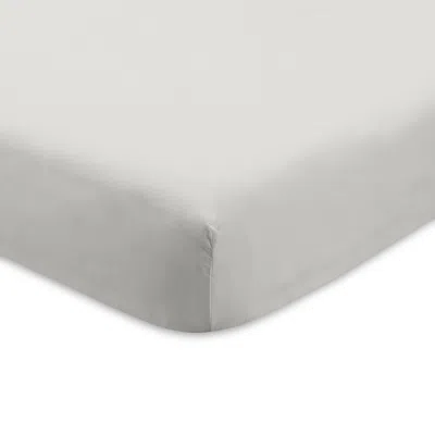 Dea Luxury Linens Dea Palm Beach Raso Fitted Sheet, Queen In Natural