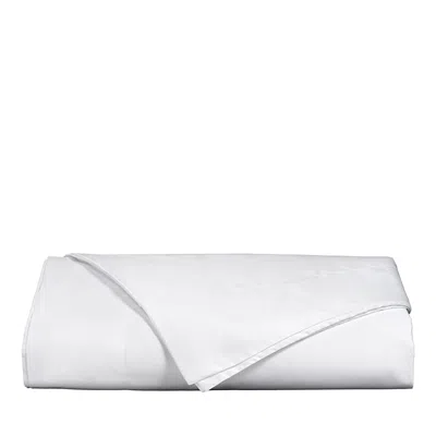 Dea Luxury Linens Dea Palm Beach Splendido Supima Duvet Cover, King In White