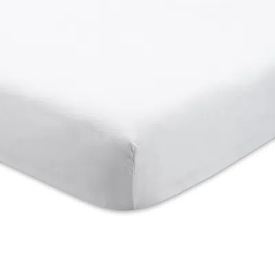 Dea Luxury Linens Dea Palm Beach Splendido Supima Fitted Sheet, King In White