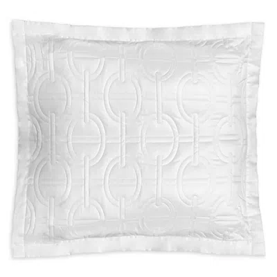 Dea Luxury Linens Dea Palm Beach Tc Chaine Quilted Euro Sham