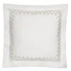 Dea Luxury Linens Dea Palm Beach Tc Pelago Embroidery Euro Sham