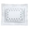 Dea Luxury Linens Dea Palm Beach Tc Pelago Embroidery King Sham