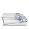 Dea Luxury Linens Glicine Floral Print Sheet Set, King
