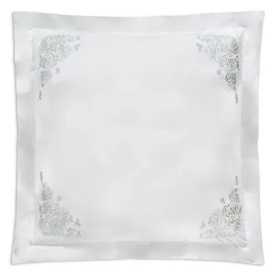 Dea Luxury Linens Ibla Embroidered Sateen Euro Sham In Multi