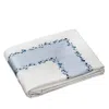 Dea Luxury Linens Incanto Embroidery Duvet Cover, King In Blue