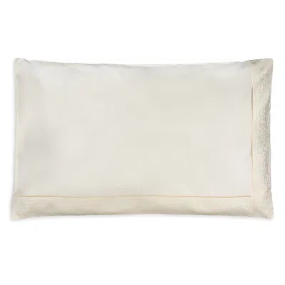 Dea Luxury Linens Matera Jacquard Standard Sham, Pair In Ivory