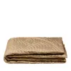 Dea Luxury Linens Pelago Quilted Coverlet, Queen In Mocha