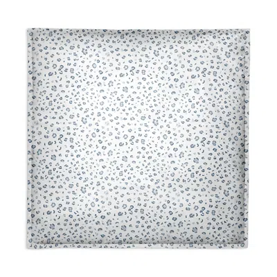 Dea Luxury Linens Timothy Corrigan For Dea Animale Print Sham, Euro In Blue