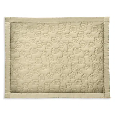 Dea Luxury Linens Timothy Corrigan For Dea Animale Quilted Sham, King In Warm Colonial Grey