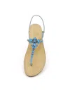 Dea Sandals Costa Smeralda Se Sandals Light Blue In Sky Blue, Light Blue, Liquid Blue