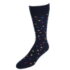 Dead Soxy Multi-colored Polka Dot Novelty Supreme Dress Socks