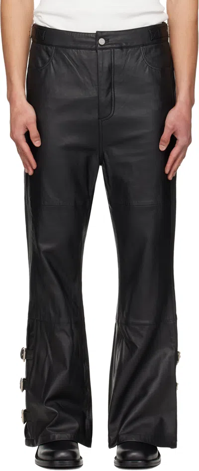 Deadwood Black Knight Leather Pants