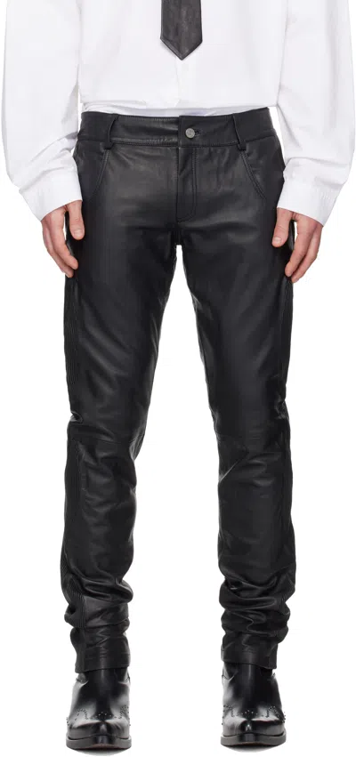 Deadwood Black Tide Leather Pants