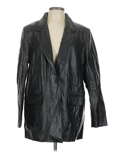 Pre-owned Deadwood Blazer Jacket In Black