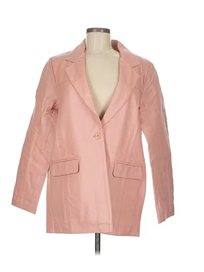 Pre-owned Deadwood Blazer Jacket In Pink