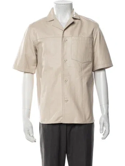 Pre-owned Deadwood Lambskin Jacket In Neutrals