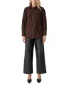Deadwood Sahara Suede Jacket In Brown In Brown