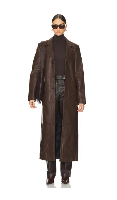 Deadwood Vargen Trenchcoat In 棕色