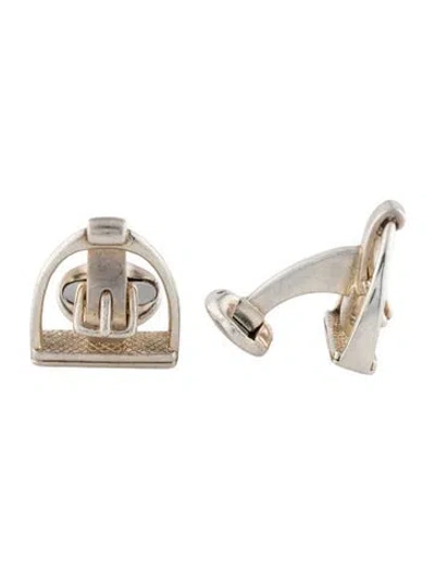 Pre-owned Deakin & Francis Buckle Cufflinks In Multicolor