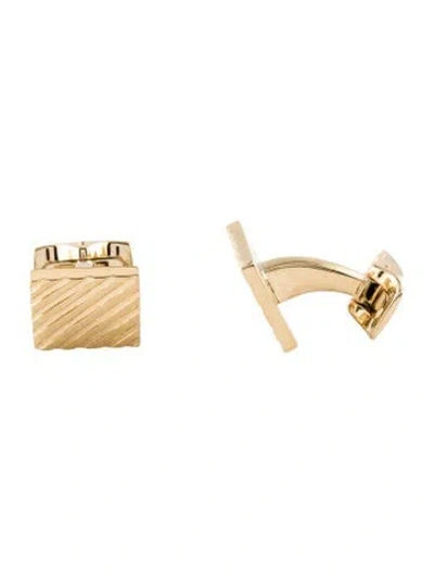 Pre-owned Deakin & Francis Fundamentals Square Cufflinks In Multicolor