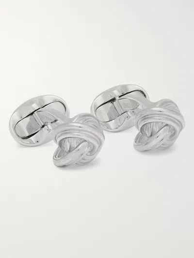 Deakin & Francis Knot Sterling Silver Cufflinks