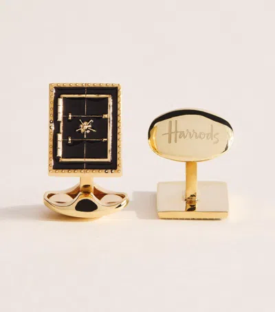 Deakin & Francis Vault Cufflinks In Gold