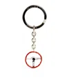 Deakin & Francis Sterling Silver Steering Wheel Keyring In Silver