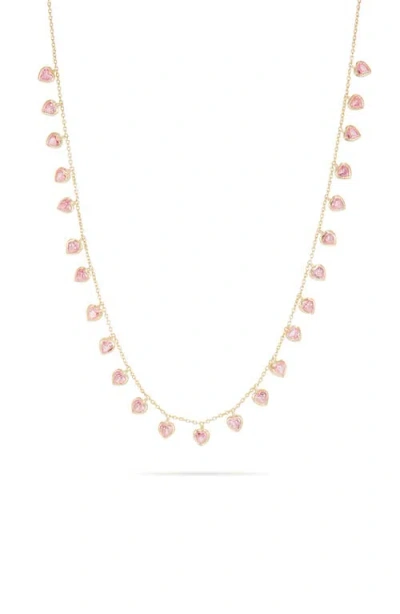 Dean Davidson Cherie Heart Charm Necklace In Gold