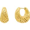 Dean Davidson Cinta Huggie Hoop Earrings In Gold