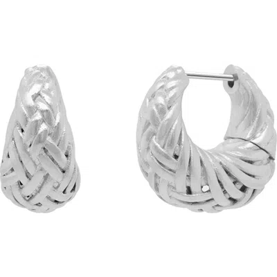 Dean Davidson Cinta Huggie Hoop Earrings In Metallic