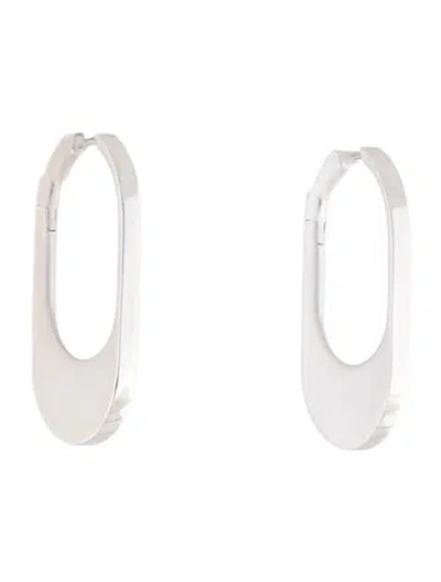 Pre-owned Dean Davidson Crosby Hinged Hoop Earrings In Multicolor