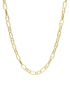 Dean Davidson Crosby Link Statement Necklace In Gold