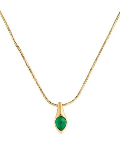 Pre-owned Dean Davidson Eterna Pendant Adjustable Necklace, 19.5" In Multi