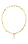 Dean Davidson Florence Freshwater Pearl Pendant Collar Necklace