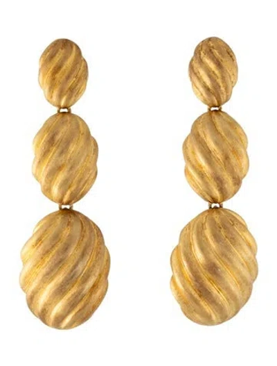 Pre-owned Dean Davidson 'forme Statement' Drop Earrings In Multicolor