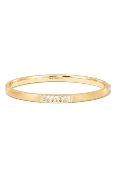 Dean Davidson Gemma Bangle In White Cz/gold