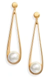 Dean Davidson Ipanema Drop Earrings In Pearl/gold
