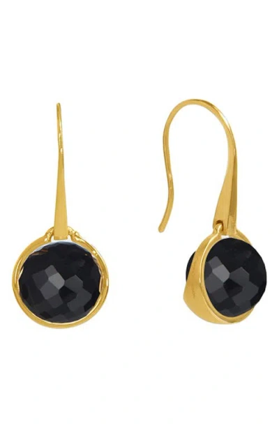 Dean Davidson Ipanema Onyx Drop Earrings In Burgundy