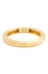 Dean Davidson Large Dune Hinge Bangle Bracelet In Gold