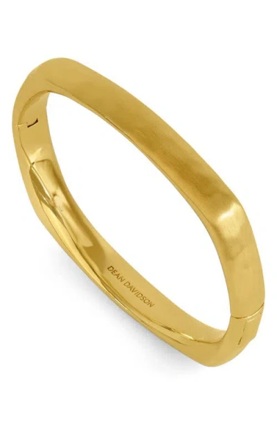 Dean Davidson Mara Hinge Bangle In Gold