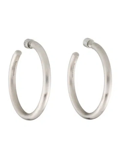 Pre-owned Dean Davidson Midi Dune Hoop Earrings In Multi