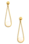 Dean Davidson Mini Ipanema Drop Earrings In Moonstone/gold