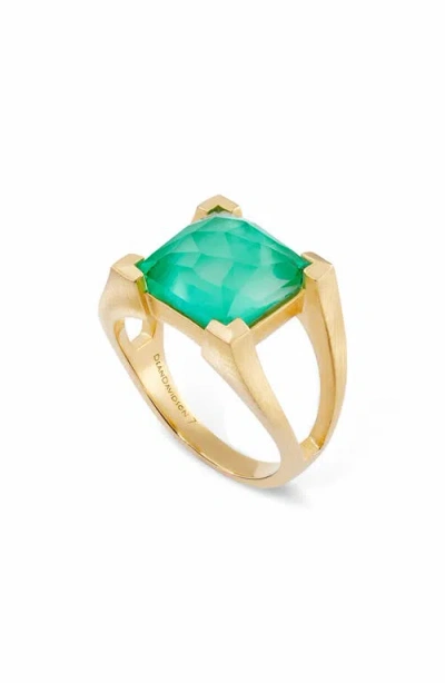 Dean Davidson Mini Plaza Ring In Gold