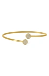 Dean Davidson Mirabeaux Pavé Twist Bangle In Gold